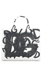Load image into Gallery viewer, Printed leather tote