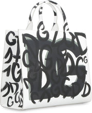Load image into Gallery viewer, Printed leather tote