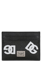 Load image into Gallery viewer, Printed leather card holder
