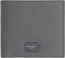 Load image into Gallery viewer, Leather flap-over wallet
