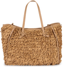 Load image into Gallery viewer, Marcella raffia tote bag