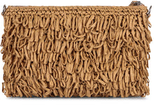 Load image into Gallery viewer, Marcella raffia clutch