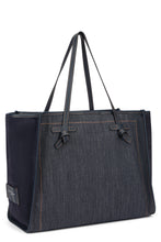 Load image into Gallery viewer, Marcella denim shopping bag