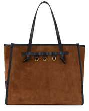 Load image into Gallery viewer, Tote bag in suede leather