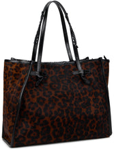 Load image into Gallery viewer, Animal print tote bag