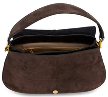 Load image into Gallery viewer, Suede shoulder bag