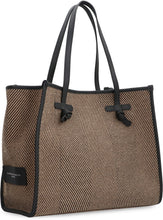 Load image into Gallery viewer, Marcella Herringbone fabric tote