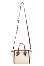 Load image into Gallery viewer, Miss Marcella Herringbone fabric handbag