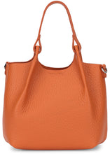Load image into Gallery viewer, Bubble double leather handbag