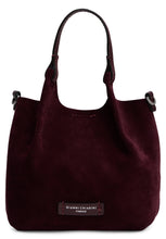 Load image into Gallery viewer, Suede shoulder bag