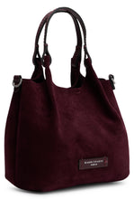 Load image into Gallery viewer, Suede shoulder bag