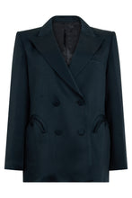 Load image into Gallery viewer, Double-breasted blazer in satin