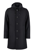 Load image into Gallery viewer, Single-breasted wool coat