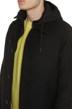 Load image into Gallery viewer, Single-breasted wool coat