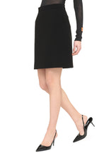 Load image into Gallery viewer, Calesse crepe mini skirt