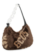 Load image into Gallery viewer, Faux fur Hobo bag