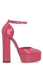Load image into Gallery viewer, Leather platform pumps