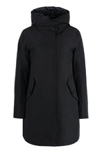 Load image into Gallery viewer, Technical fabric parka with internal removable down jacket