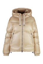 Load image into Gallery viewer, Aliquippa hooded nylon down jacket