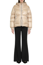 Load image into Gallery viewer, Aliquippa hooded nylon down jacket