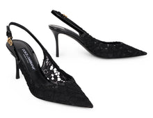 Load image into Gallery viewer, Lace slingback