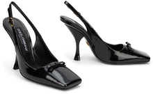 Load image into Gallery viewer, Patent leather slingback