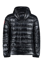 Load image into Gallery viewer, Crofton hooded full-zip down jacket