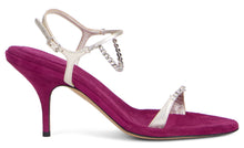 Load image into Gallery viewer, Heeled sandals in leather