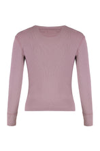 Load image into Gallery viewer, Fitted Henley shirt in cotton jersey