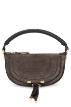 Load image into Gallery viewer, Brown leather bag dark elegant and chic