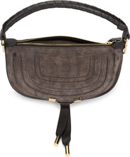 Load image into Gallery viewer, Brown leather bag dark elegant and chic