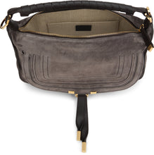 Load image into Gallery viewer, Marcie Shoulder Bag in Suede Leather