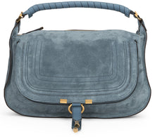 Load image into Gallery viewer, Marcie small shoulder bag in suede