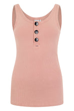 Load image into Gallery viewer, Cotton ribbed tank top