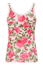 Load image into Gallery viewer, Henley tank top in cotton jersey