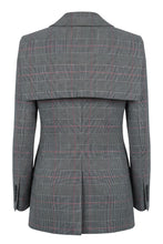 Load image into Gallery viewer, Checkered blazer in wool