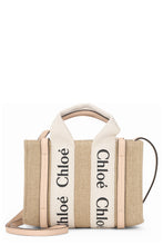 Load image into Gallery viewer, Linen tote bag Woody