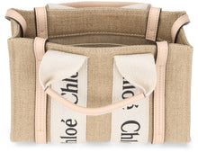 Load image into Gallery viewer, Linen tote bag Woody