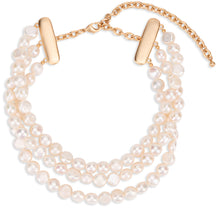 Load image into Gallery viewer, Nora choker necklace with pearls