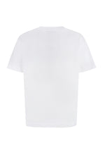 Load image into Gallery viewer, Cotton crew-neck T-shirt