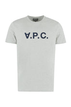 Load image into Gallery viewer, Cotton crew-neck T-shirt