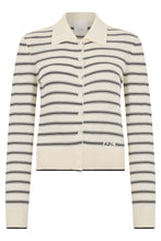 Load image into Gallery viewer, Cotton striped cardigan