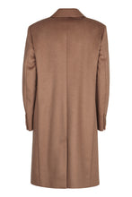 Load image into Gallery viewer, Double-breasted coat in camel