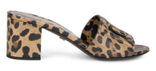 Load image into Gallery viewer, Leopard print high heel sandals