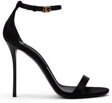 Load image into Gallery viewer, Heels in patent leather and velvet