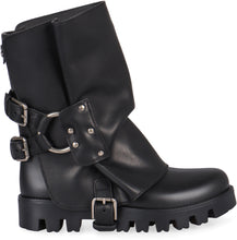 Load image into Gallery viewer, Rubber and leather boots