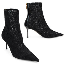 Load image into Gallery viewer, Lace ankle boots