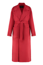Load image into Gallery viewer, Coat in double wool and cashmere