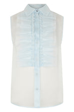 Load image into Gallery viewer, Sleeveless silk blouse