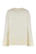 Load image into Gallery viewer, Sweater with a round neck in wool and cashmere